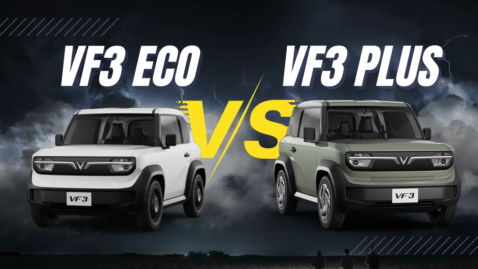 So sánh VinFast VF3 Eco và VF3 Plus – Phiên bản nào đáng mua?
